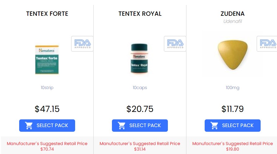 available medicine men's related drugs