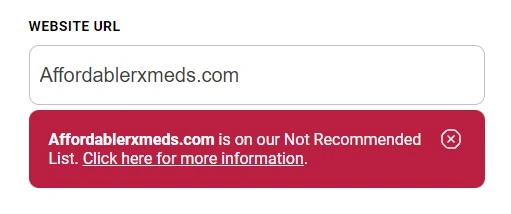 not recommended