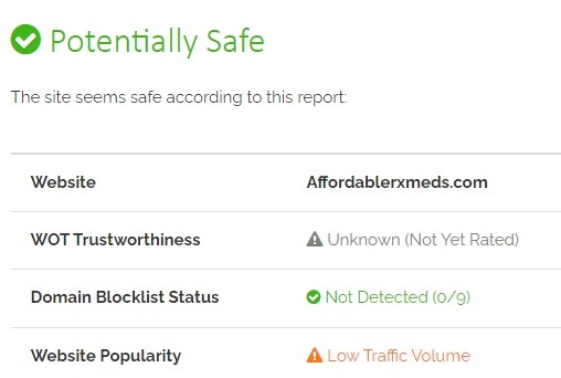 potentially safe